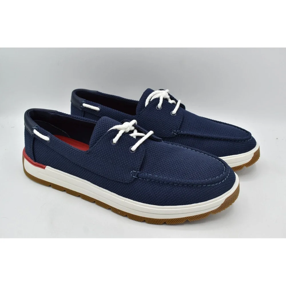 Sperry Womens Size 11 Augusta Boat Textile Navy Marine Boats Shoes Summer Beach